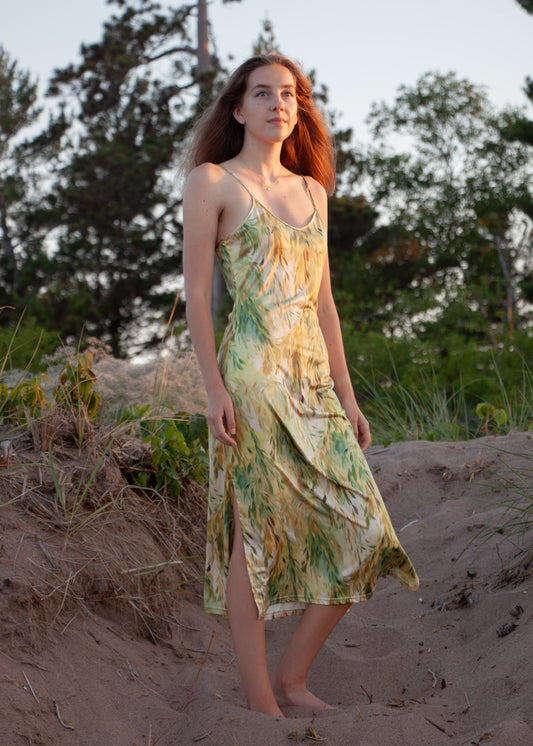 Willow Light Green Slip Dress