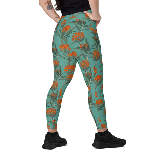 Butterfly Weed Leggings with pockets
