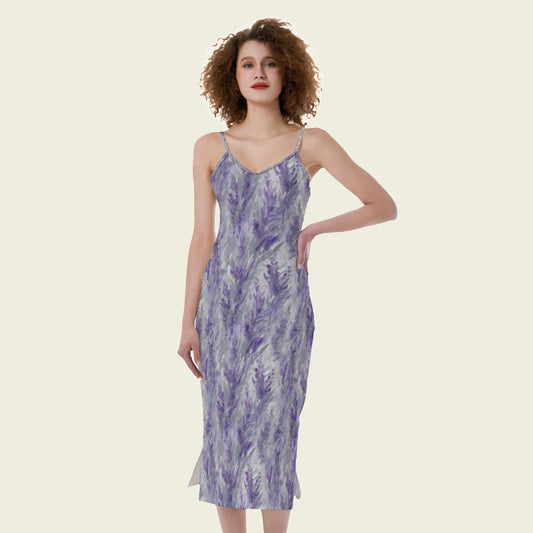 Lavender Purple Slip Dress